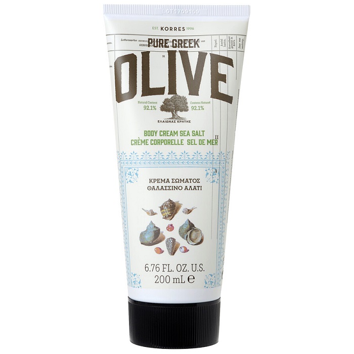 Korres Pure Greek Olive Κρέμα Σώματος Θαλασσινό Αλάτι 200ml