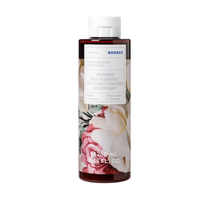 Korres Grecian Gardenia Renewing Body Cleanser Αναζωογονητικό Αφρόλουτρο Γαρδένια 250ml