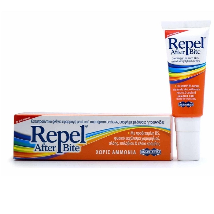 Unipharma Repel After Bite Καταπραϋντικό Gel Για Μετά Τα Τσιμπήματα 20ml